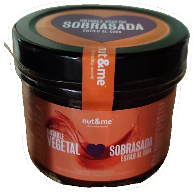 Sobrasada vegetal al cava de Nut&me, a la venta en Cachitos